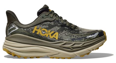 Chaussures trail hoka one one stinson 7 khaki homme