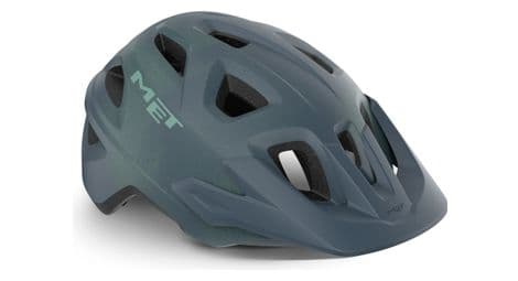 Casque vtt met echo bleu