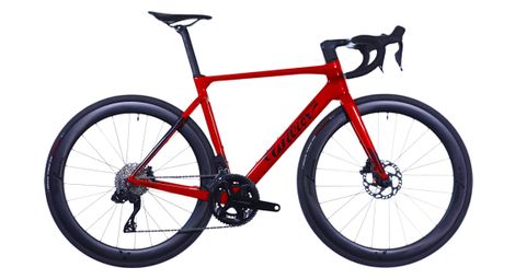 Wilier triestina filante sl miche swr evo 50 bici da strada shimano 105 di2 12s 700 mm rosso 2025