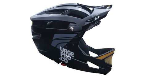 Casco con mentonera extraíble urge gringo de la sierra negro s-m (55-58 cm)