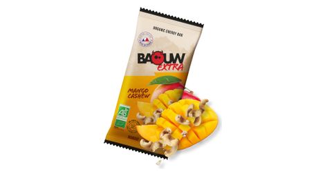 Barre énergétique baouw extra - mangue/cajou - 50g