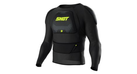 Gilet de Protection Enfant Shot Airlight Manches Longues Noir