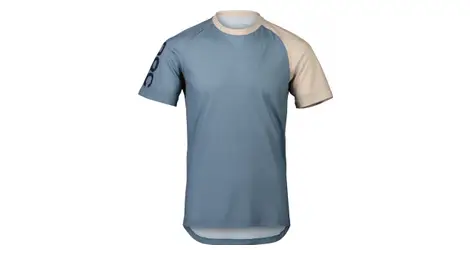 Poc mtb pure short sleeve jersey blue / beige