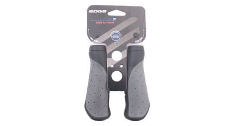 Edge grips ergocity - 135mm - noir/gris