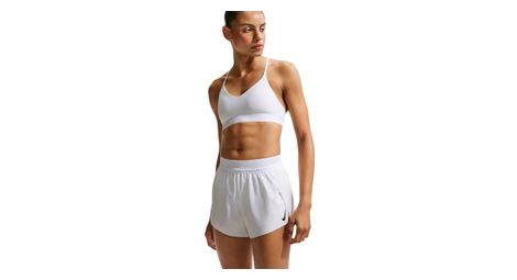 Short Splité Nike AeroSwift 3in Blanc Femme