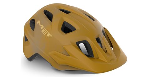 Casco mtb met echo amarillo