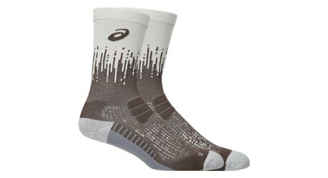 Asics Performance Run Crew Socks Brown/Beige