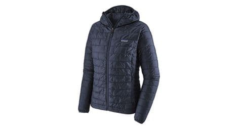 Doudoune patagonia nano puff hoody bleu femme