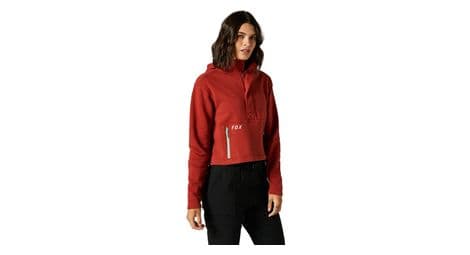 Fox calibrated dwr zip hoodie red