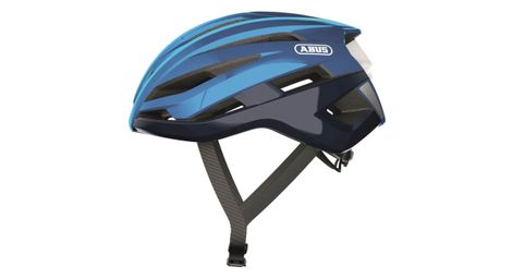 Casco abus stormchaser acero azul xl 60-63 cm