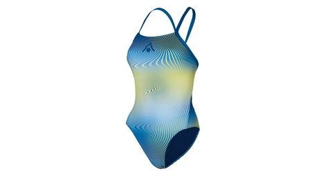 Einteiliger badeanzug women aquasphere essential tie back blau