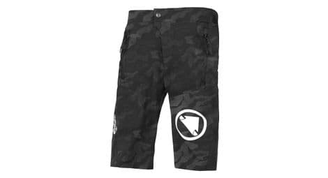 Endura mt500jr burner kids camo short negro