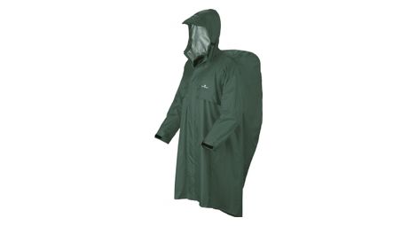 Poncho impermeable ferrino trekker ripstop vert