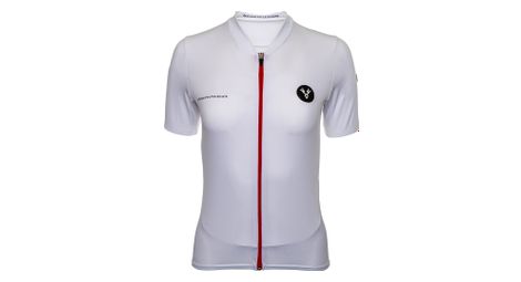 Maillot manches courtes femme lebram galibier blanc