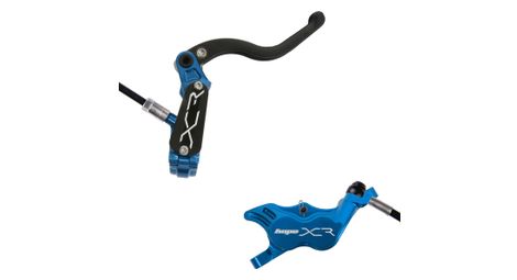 Frein arrière hope xcr pro e4 bleu durite noire