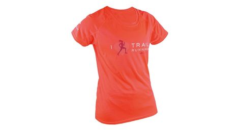 Kurzarm trikot raidlight activ trail orange damen