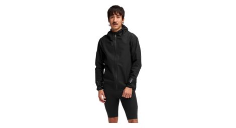 men s hoka skybreeze gtx waterproof jacket black