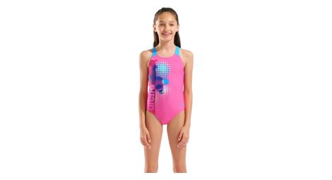 Maillot de Bain Arena Dots Rose/Multicolore Fille