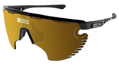 Lunettes scicon aerowing lamon noir multimirror bronze