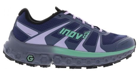 Inov-8 trailfly ultra g max 300 azul púrpura zapatillas de trail para mujer 38