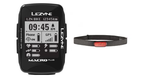 Compteur gps lezyne macro plus cardio