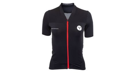 Maillot manches courtes femme lebram galibier noir