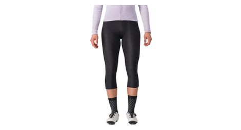 castelli entrata women s 3 4 bib shorts black