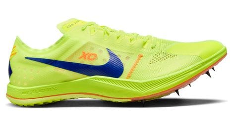 Chaussures d'athlétisme nike zoomx dragonfly xc jaune/bleu/orange homme