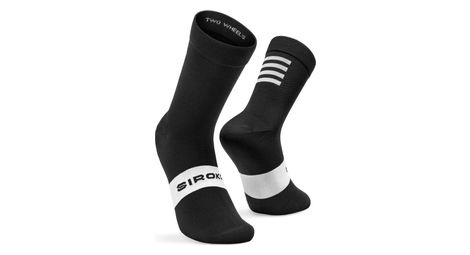Chaussettes vélo cyclisme homme et femme s1 black kapelmuur noir