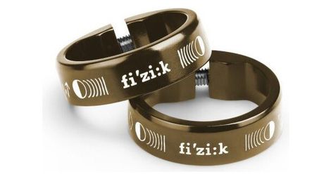 Paire de Bagues Lock-On Fizik Grip Clamps Vert Sage