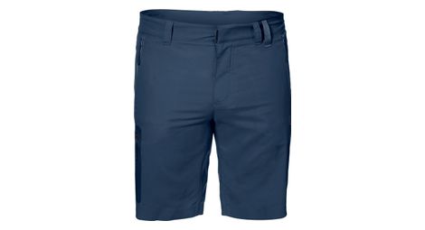 Short jack wolfskin active track bleu
