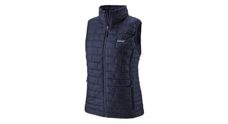 Doudoune patagonia nano puff bleu femme