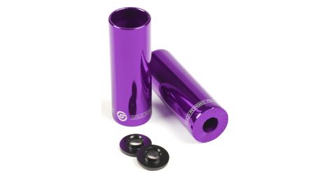 Paire de pegs salt am steel 14 mm violet