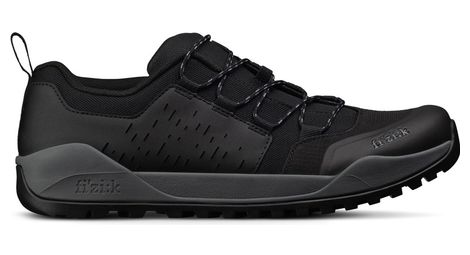 Par de Zapatillas Fizik Terra Ergolace X2 Flat Negro