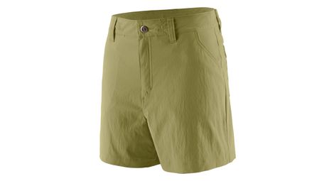 Short Patagonia Quandary 5 in. Vert Femme