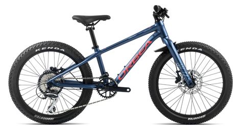 Orbea mx 20 team disc bambini mtb shimano acera 8s 20'' moondust blue 2024 4 - 7 anni