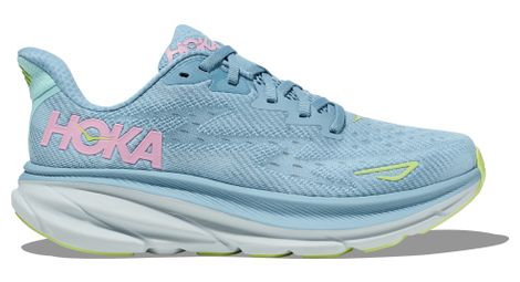 Hoka One One Clifton 9 Large D - femme - bleu