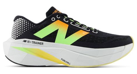 Running-Schuhe New Balance FuelCell SuperComp Trainer v3 Schwarz/Orange Herren