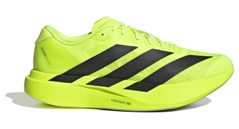 Chaussures running adidas performance adizero evo sl jaune/noir homme