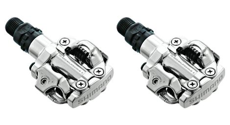 Shimano pedalsatz spd-m520 silber