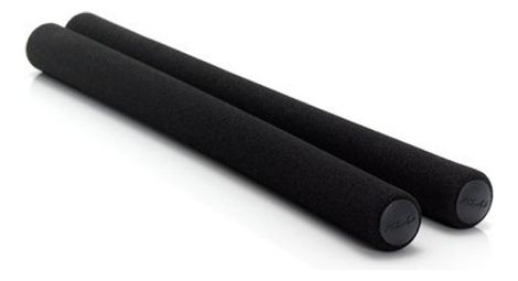 Jeu poignees mousse xlc gr f01 pour cintre multifonctionnel noir