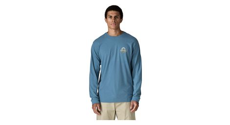 T-Shirt Manches Longues Patagonia Great Waves Responsibili-Tee Bleu Homme