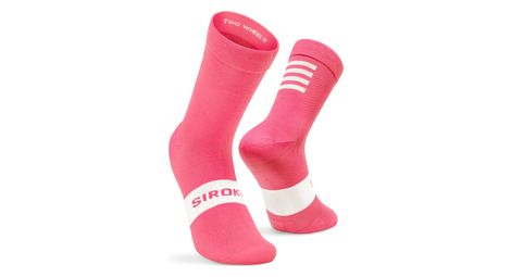 Chaussettes vélo cyclisme homme et femme s1 coral mauna kea corail