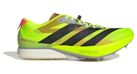 adidas performance adizero avanti xc yellow black unisex track amp field shoes