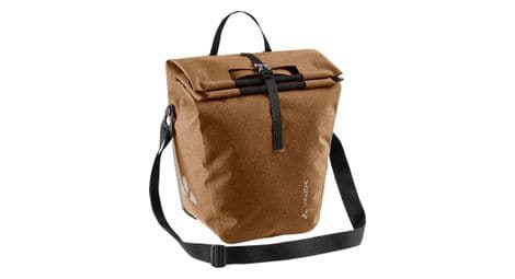 Sacoche de porte bagages arriere vaude recycle back single marron