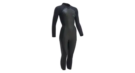 Van rysel neoprene short course wetsuit black blue women xs