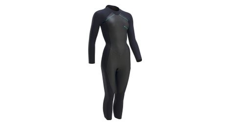 Van rysel neoprene short course wetsuit black blue women