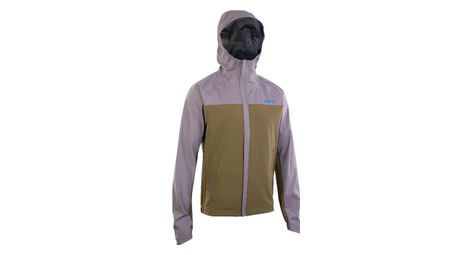 Veste ion shelter 3l hybride marron gris