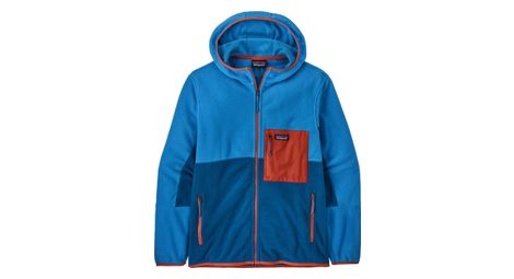 Veste polaire patagonia microdini hoody bleu