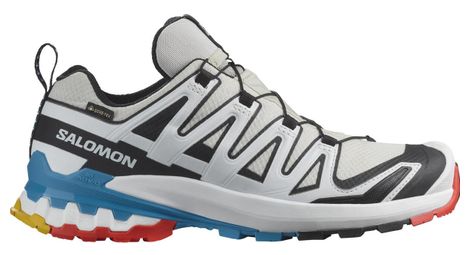 Zapatillas de trail para mujer salomon xa pro 3d v9 gtx blanco multicolor 38